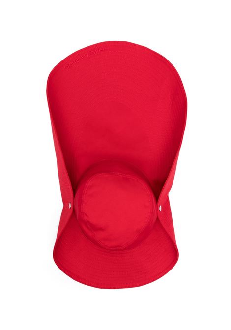 Cappello da sole con ricamo logo  in rosso The attico - donna THE ATTICO | 250WAC00038CCC108MA010